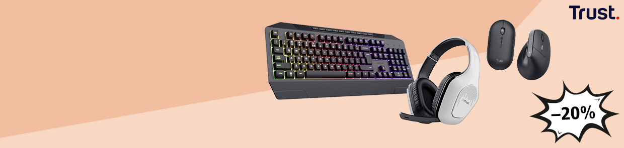 -20% auf Trust PC-Zubehör