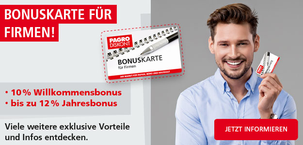 Bonuskarte für Firmen