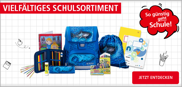 Vielfältiges Schulsortiment - jetzt entdecken!