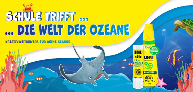 UHU Kreativwettbewerb - Schule trifft die Welt der Ozeane