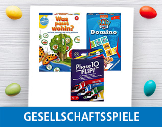 Gesellschafts- & Kartenspiele für das Osternest
