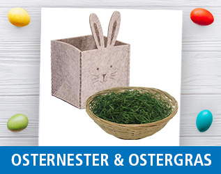 Osternester und Ostergras