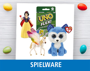 Spielware für das Osternest