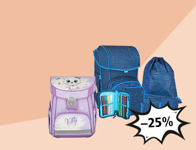 -25% auf Schultaschen