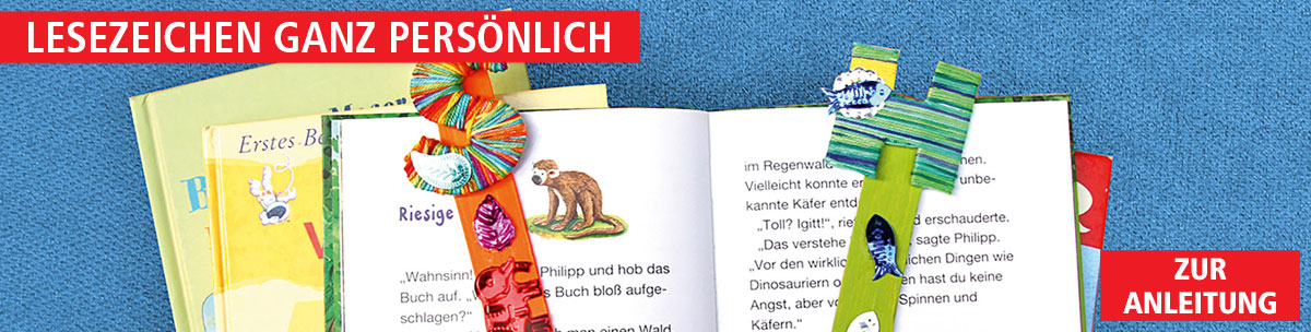 Lesezeichen ganz persönlich
