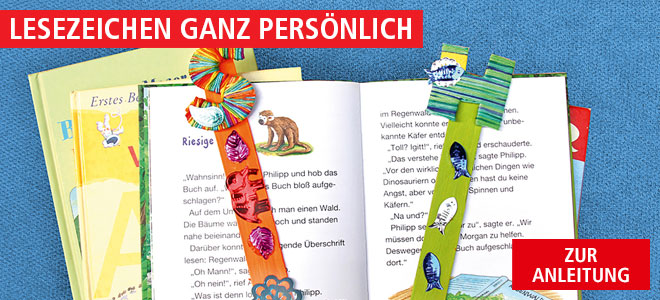 Lesezeichen ganz persönlich