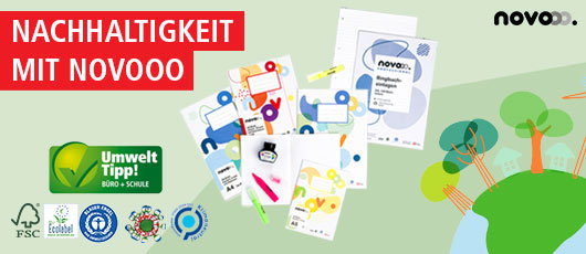 Nachhaltigkeit & Umweltschutz mit novooo