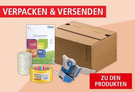 Verpacken & Versenden