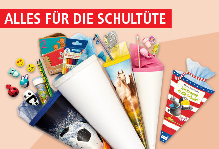 Alles für die Schultüte
